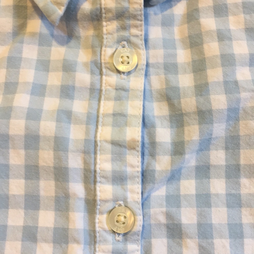 Gap gingham collared blouse - Picture 4 of 8